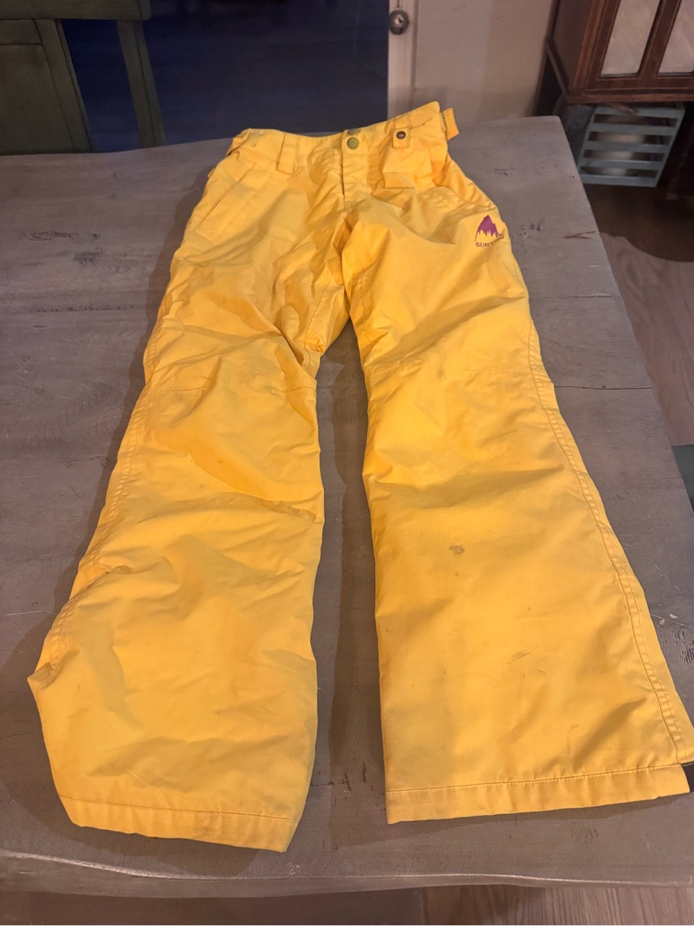 Burton Kids Bright Yellow Snow Pants